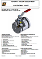 Top entry valve catalog